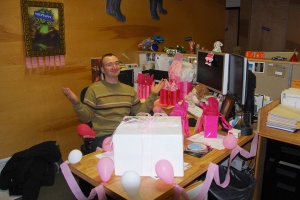 Pink Desk